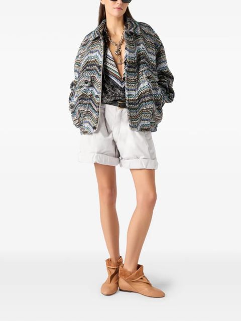 Missoni zigzag-pattern jacket - Black - zdjęcie produktu nr 2