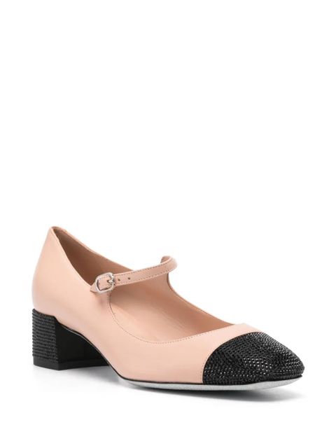 René Caovilla 40mm Kristen pumps - Neutrals - zdjęcie produktu nr 2