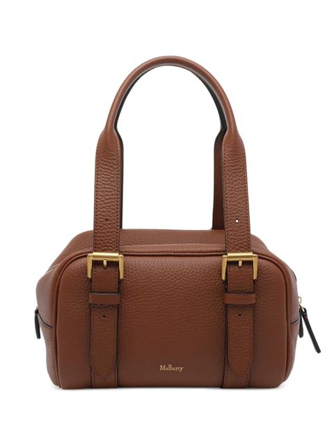 Mulberry small Boston leather tote bag - Brown - zdjęcie produktu nr 1