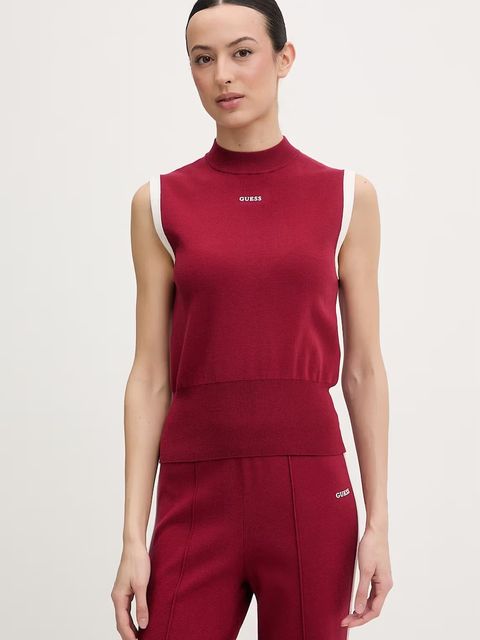 Guess top damski z wiskozą LAURENE - zdjęcie produktu nr 2