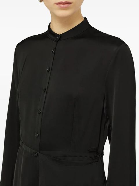 Jil Sander buttoned-up shirt dress - Black