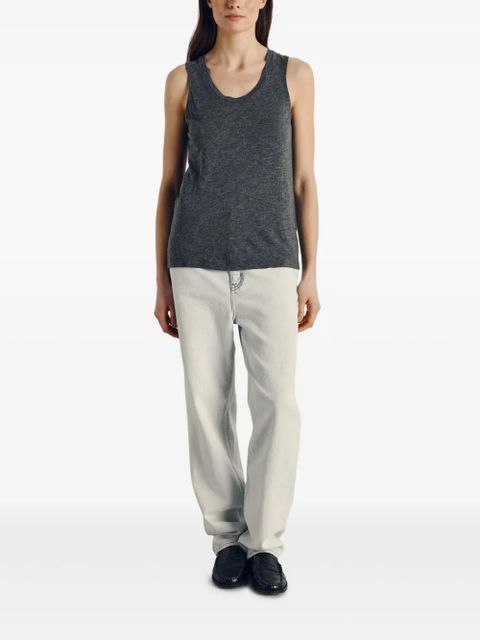 American Vintage Jacksonville scoop-neck tank top - Grey - zdjęcie produktu nr 2