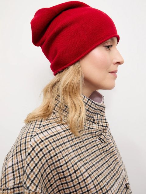 Answear.LAB czapka wełniana kolor czerwony