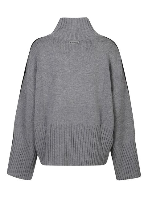 PINKO side-stripe sweater - Grey - zdjęcie produktu nr 2
