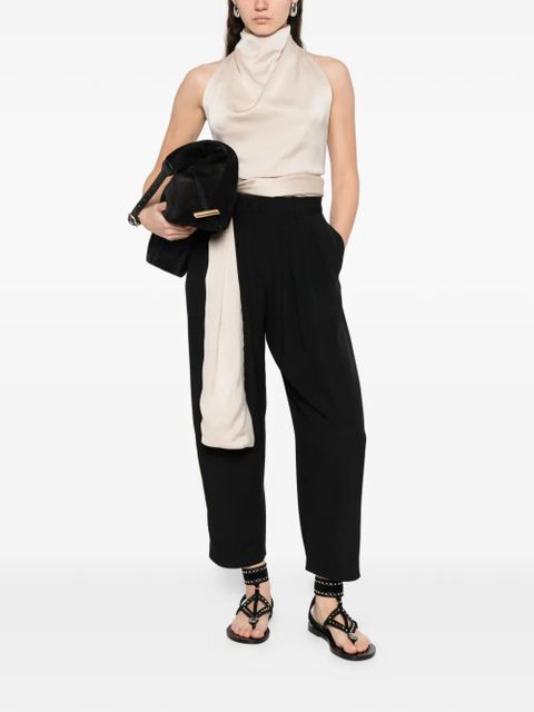 ISABEL MARANT Janice pleated trousers - Black - zdjęcie produktu nr 2