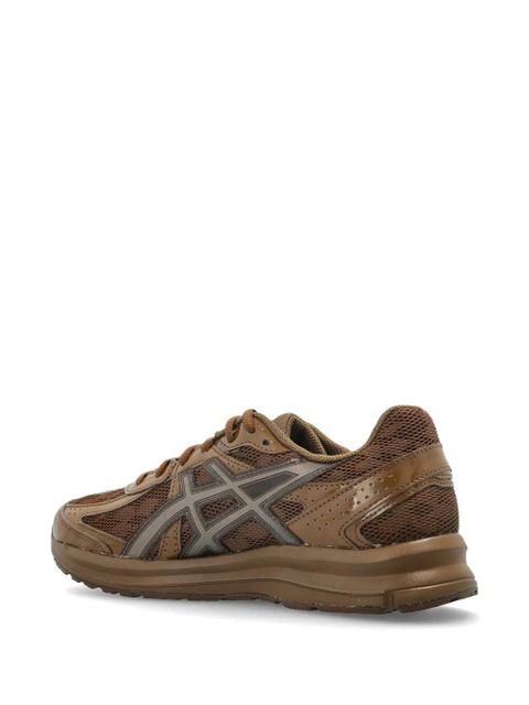 ASICS logo laced sneakers - Brown