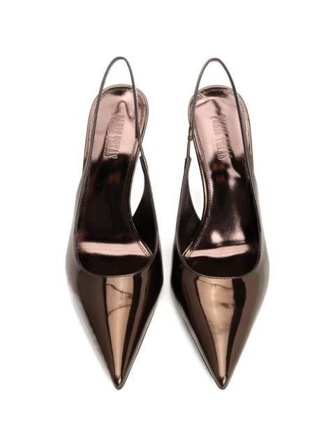 Paris Texas Lidia slingback pumps - Brown