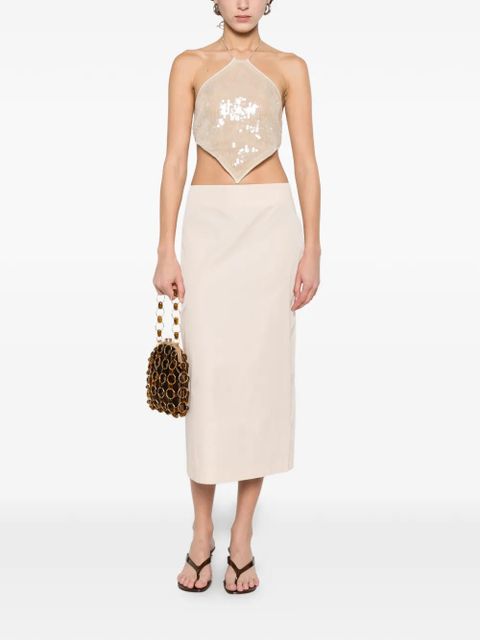 Oséree sequin-embellishment top - Neutrals - zdjęcie produktu nr 2