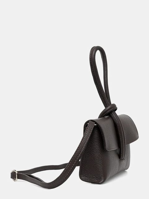 Answear.LAB kopertówka skórzana kolor brązowy - zdjęcie produktu nr 2