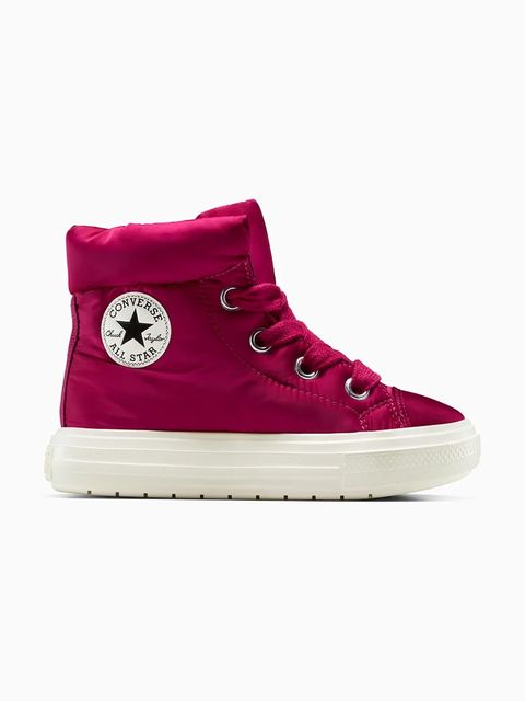 Converse śniegowce Chuck Taylor All Star Elements Boot kolor różowy A14274C - zdjęcie produktu nr 1