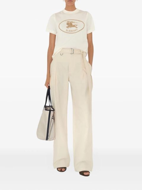 Burberry Knight Stamp T-shirt - Neutrals