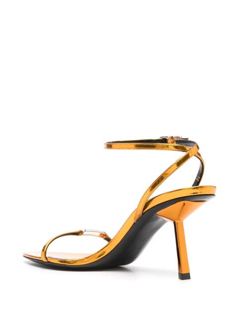 Saint Laurent 75mm Kitty sandals - Orange
