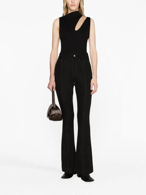 MANURÍ Bambina cut-out bodysuit - Black - zdjęcie produktu nr 2