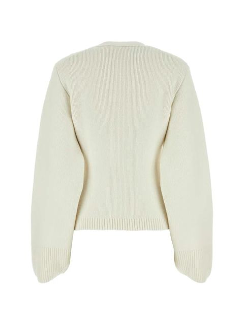 KHAITE button cashmere cardigan - Neutrals - zdjęcie produktu nr 2