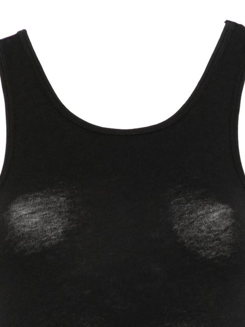 ENTIRE STUDIOS midi muscle tank dress - Black - zdjęcie produktu nr 2