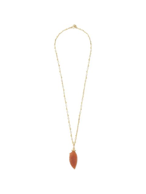 Ulla Johnson large wing charm necklace - Gold - zdjęcie produktu nr 1