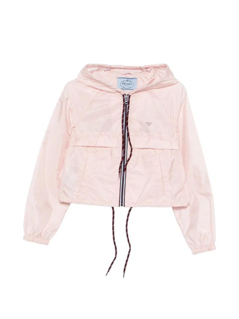 Prada hooded zipped jacket - Pink - zdjęcie produktu nr 1