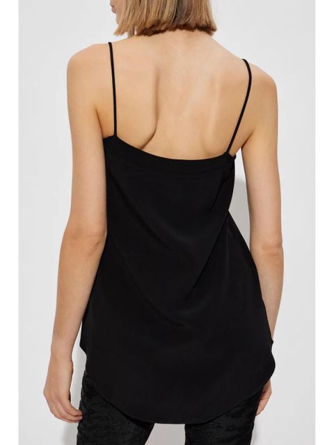 Balmain layered top - Black