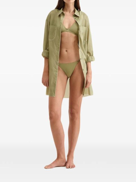 ERES Phare cotton shirt - Green - zdjęcie produktu nr 2