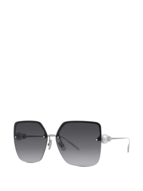 Givenchy Eyewear geometric-frame sunglasses - Grey - zdjęcie produktu nr 2