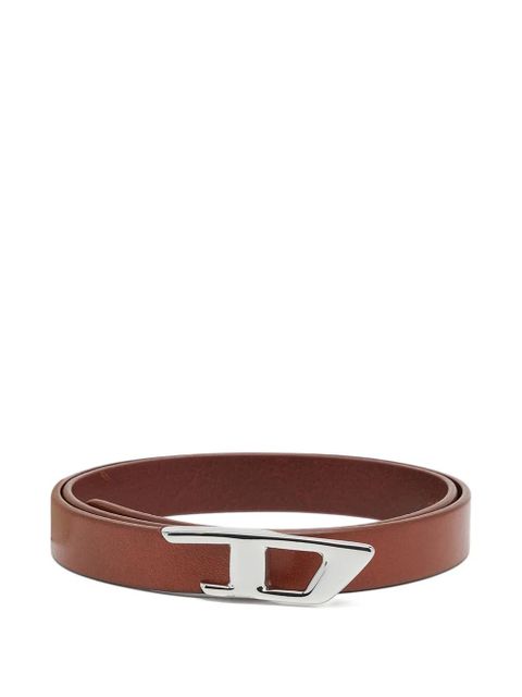 Diesel D logo belt - Brown - zdjęcie produktu nr 1