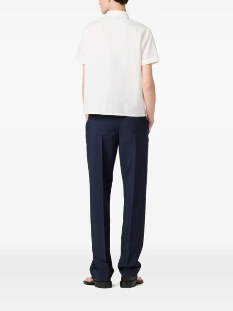 Miu Miu poplin shirt - White