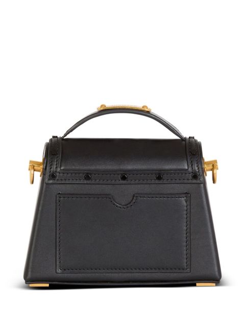 Balmain small B-Buzz Dynasty leather shoulder bag - Black