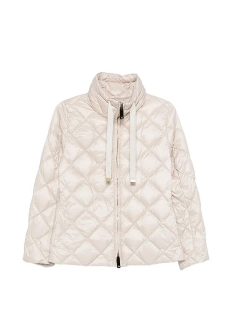 Max Mara quilted-design zip-up jacket - White - zdjęcie produktu nr 2