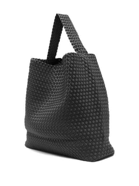 NAGHEDI large Nomad woven tote bag - Black