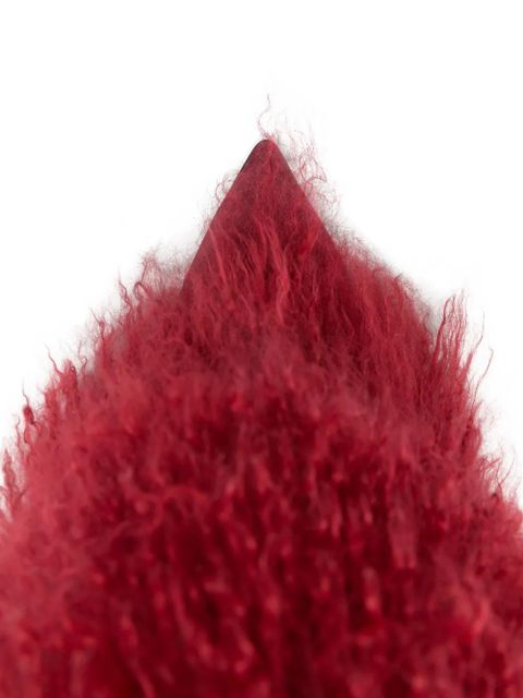 Paris Texas fur knee-high boots - Red - zdjęcie produktu nr 2