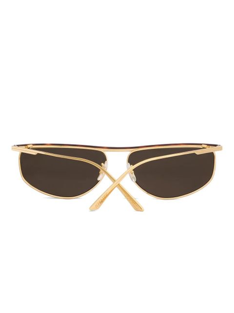 KHAITE x Oliver Peoples 1986C browline sunglasses - Gold