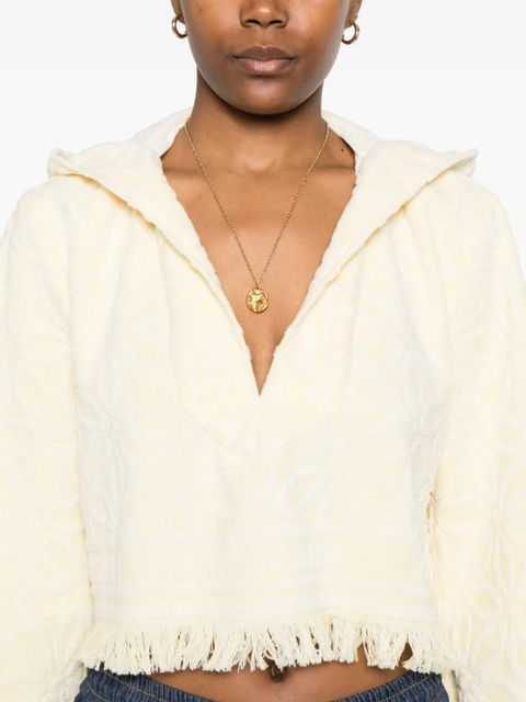 ZIMMERMANN cotton hoodie - Yellow