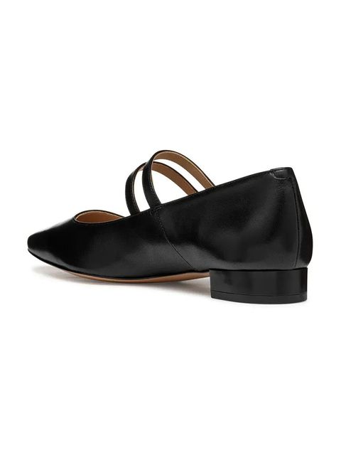 Geox baleriny skórzane D GISELDA15 kolor czarny D55YUC 000TU C9999