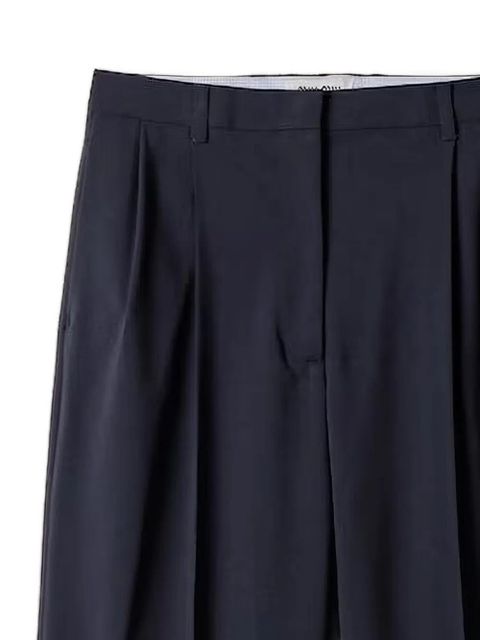 Miu Miu pleated trousers - Blue - zdjęcie produktu nr 2