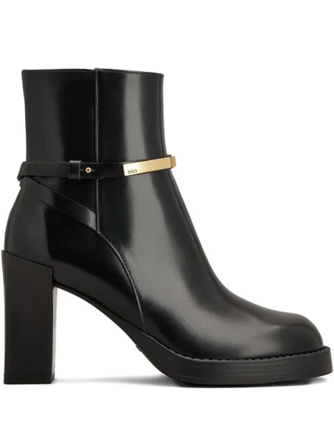 Tod's 100mm ankle boots - Black - zdjęcie produktu nr 1