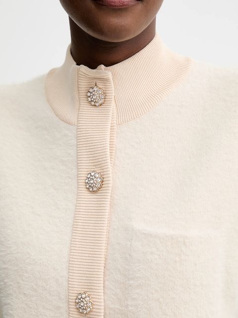 Blugirl Blumarine kamizelka damski kolor beżowy RF5236.MA39R