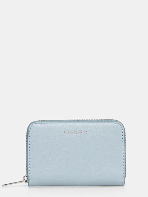 Calvin Klein portfel damski kolor niebieski LV04F1091G - zdjęcie produktu nr 1