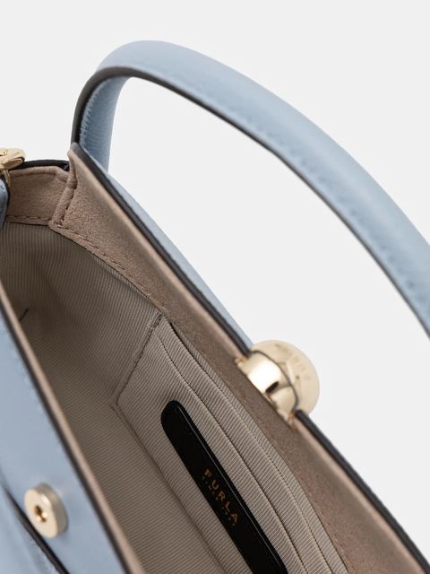 Furla torebka skórzana Nicole Mini Boston Bag