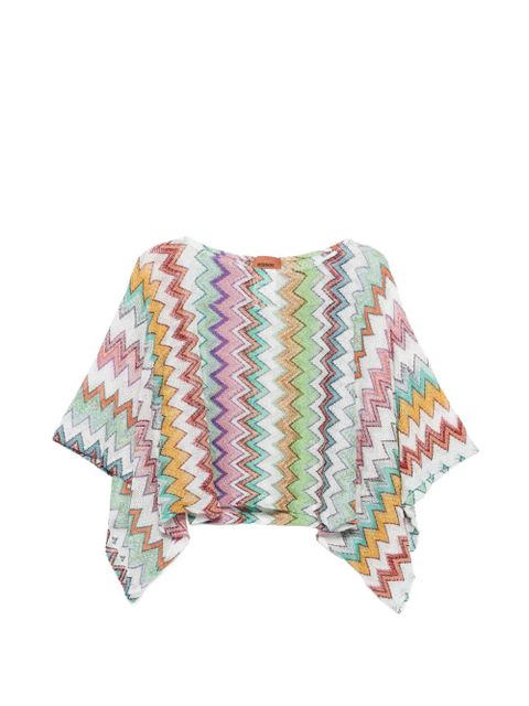 Missoni zigzag-pattern blouse - White - zdjęcie produktu nr 1