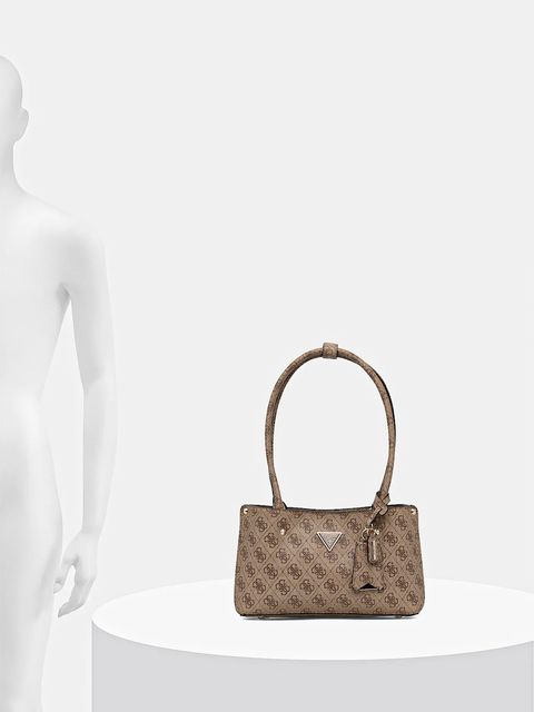 Guess torebka MERIDIAN kolor brązowy HWSG69 74090