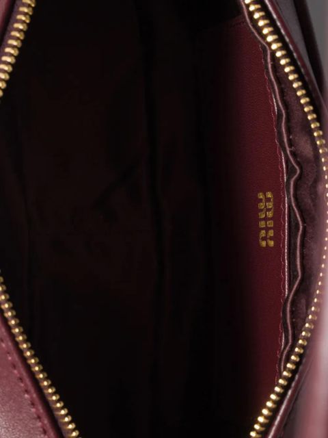 Miu Miu adjustable-strap leather clutch bag - Red