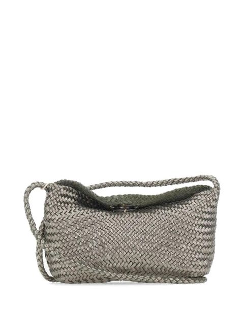 DRAGON DIFFUSION Corsina interwoven shoulder bag - Grey - zdjęcie produktu nr 2