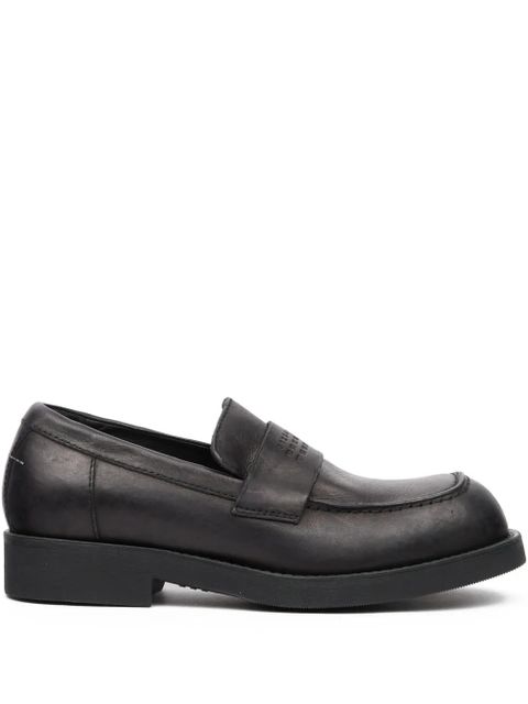 MM6 Maison Margiela round-toe loafers - Black - zdjęcie produktu nr 1