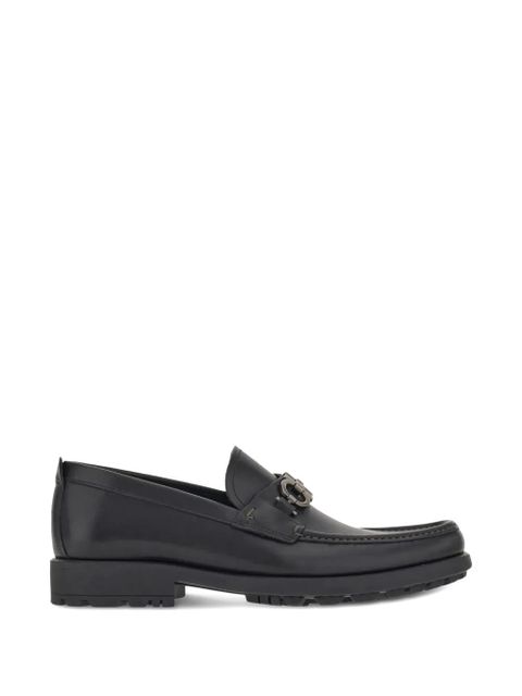 Ferragamo Gancini-detail loafers - Black - zdjęcie produktu nr 1