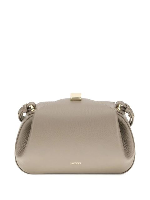 Yuzefi small Oyster pleated magnet-closure shoulder bag - Neutrals - zdjęcie produktu nr 1