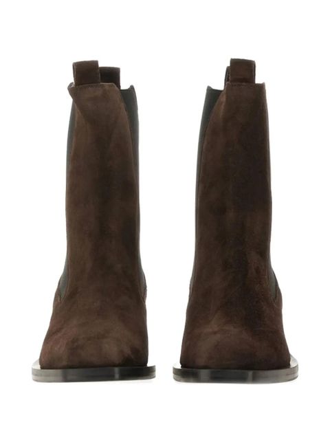 Aeyde suede Chelsea boots - Brown