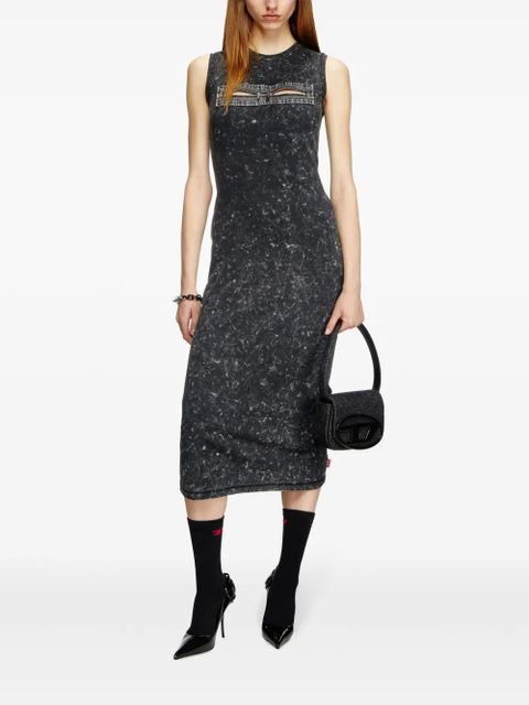 Diesel D-Pra midi dress - Black - zdjęcie produktu nr 2