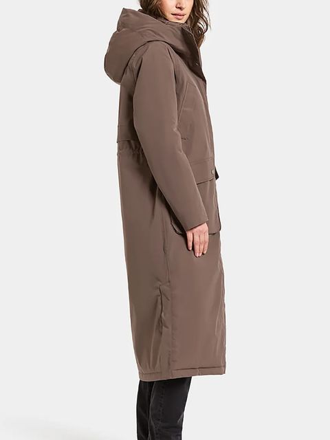 Didriksons kurtka przeciwdeszczowa MELODY kolor brązowy przejściowa 505851