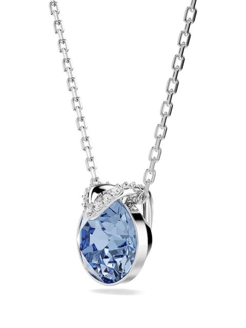 Swarovski Bella V crystal-embellished chain necklace - Silver - zdjęcie produktu nr 2