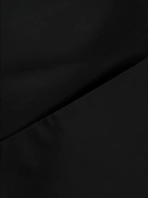 Prada arm-slits satin stole - Black